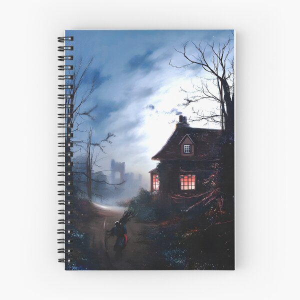 Item preview, A Young Maid Carrying a Bundle of Faggots before a House at Dusk - Wilfred Jenkins designed and sold by darkgothicart.