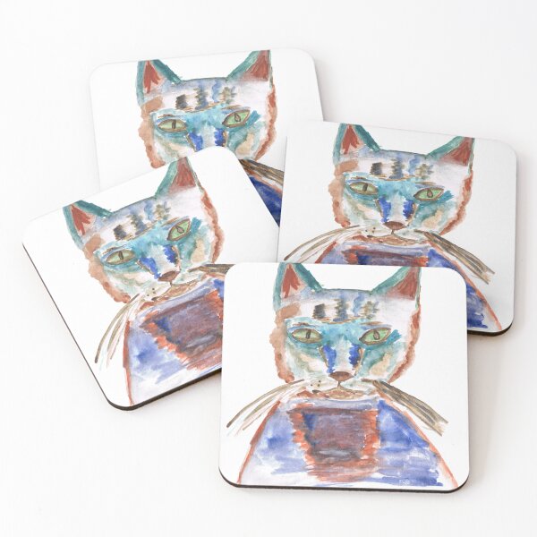 Item preview, Colorful cat designed and sold by Kapsula2023.