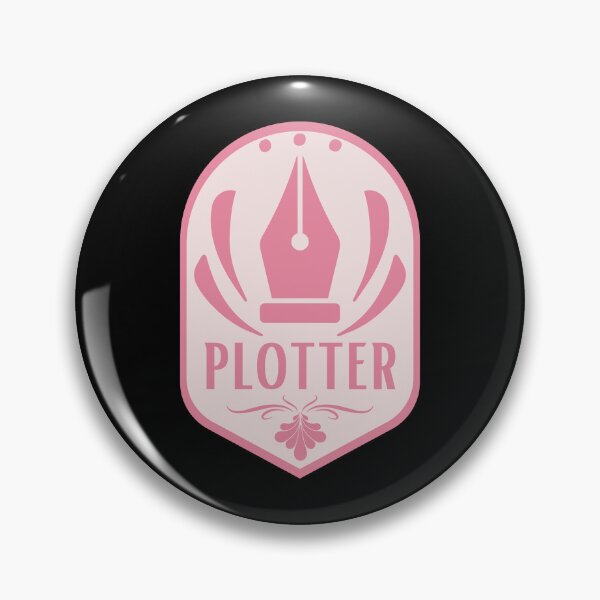 Item preview, Plotter Badge - Rose designed and sold by PlotBunnyHollow.