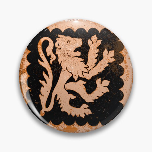 Item preview, Medieval lion in orange designed and sold by SpectraScope.