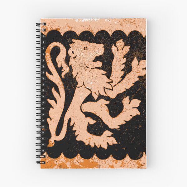 Item preview, Medieval lion in orange designed and sold by SpectraScope.