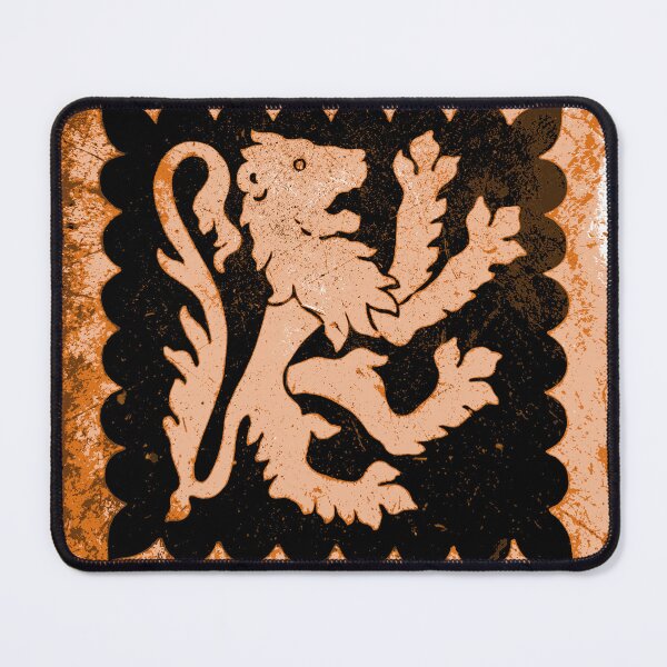 Item preview, Medieval lion in orange designed and sold by SpectraScope.