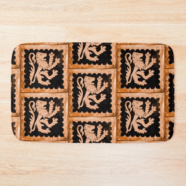 Item preview, Medieval lion in orange designed and sold by SpectraScope.