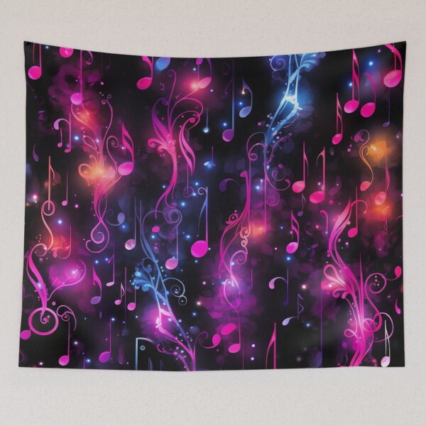 Item preview, Neon Musical Notes designed and sold by shanessie6.
