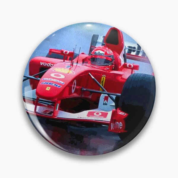 Item preview, Michael Schumacher racing in his 2003 F1 racecar in the rain abstract designed and sold by Rodissimus1984.