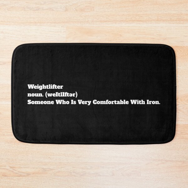 Item preview, Weightlifter Noun. designed and sold by TheFineShirt.