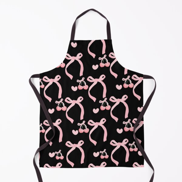 Item preview, Coquette Pink Cherry, Ribbon, and  Heart Pattern designed and sold by Raise2Shine.