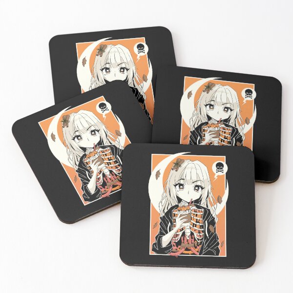 Item preview, Death By Pumpkin Spice Anime - Kawaii Krypt designed and sold by KawaiiKrypt.