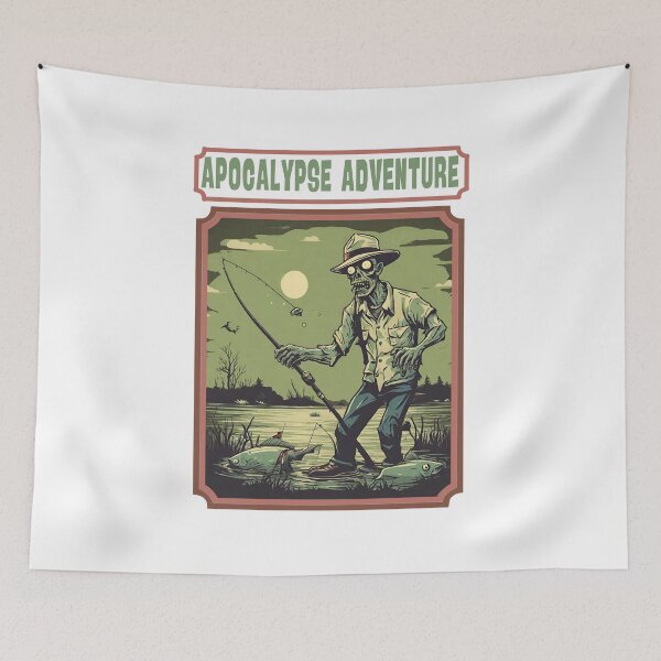 Item preview, Zombie fishing adventure  designed and sold by Eolithic.
