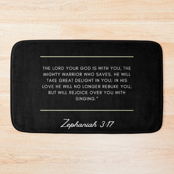 Item preview, Verse Zephaniah 3:17 designed and sold by TheBibleWords.