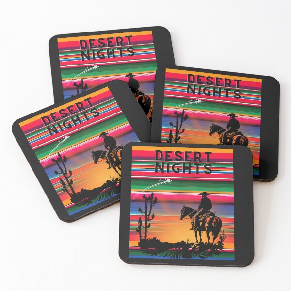 Item preview, Desert Nights Cowboy on Horse designed and sold by AlienOccupation.