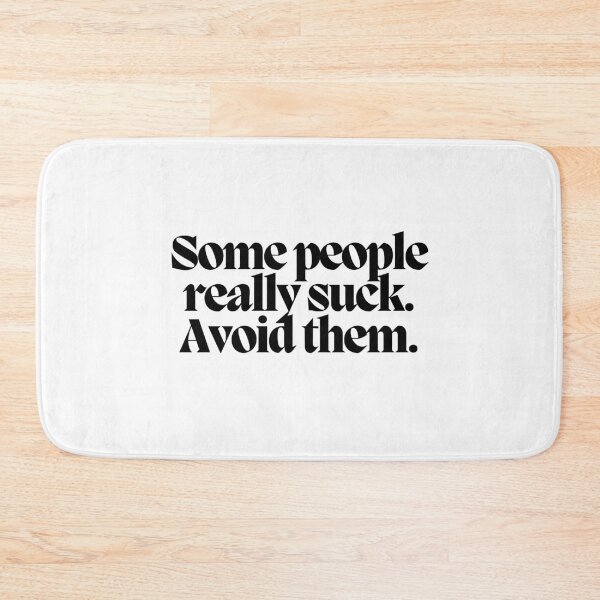 Item preview, Some people really suck. Avoid them.  designed and sold by CharmStudio.