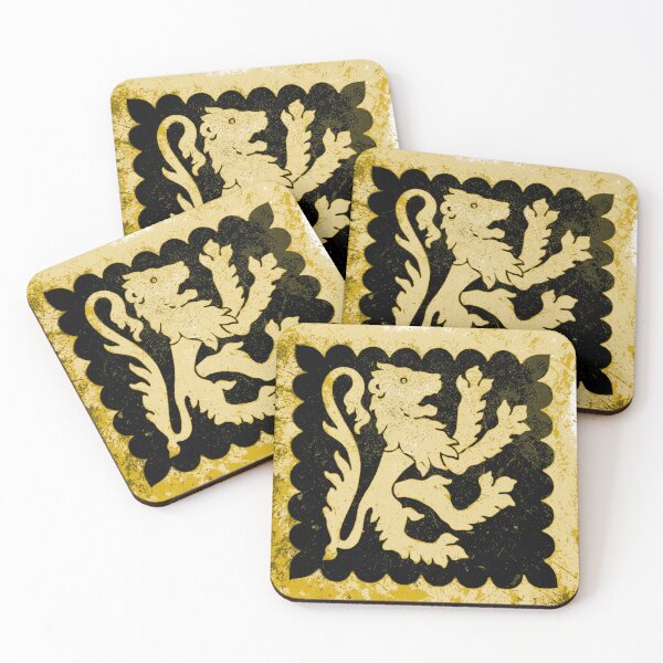 Item preview, Medieval lion in yellow designed and sold by SpectraScope.