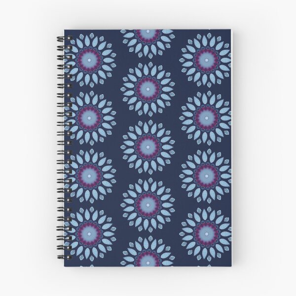 Item preview, Phycadelic Sky Blue Blooms designed and sold by HanliesArt.