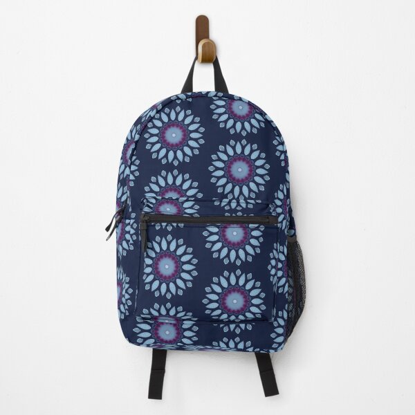 Item preview, Phycadelic Sky Blue Blooms designed and sold by HanliesArt.