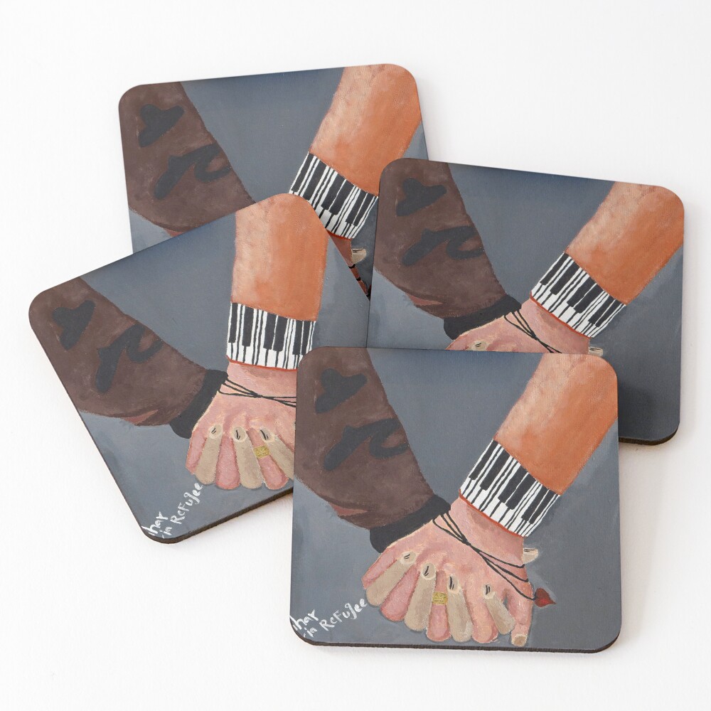 Item preview, Coasters (Set of 4) designed and sold by HopeProject.