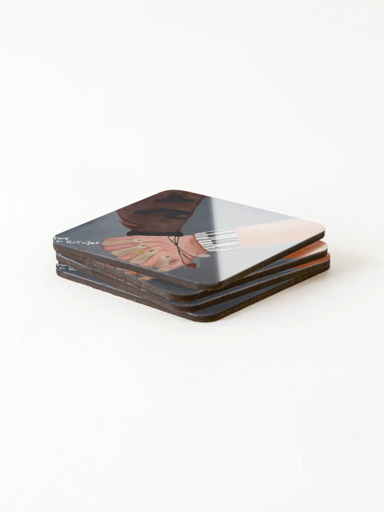 Thumbnail 4 of 5, Coasters (Set of 4), Unity designed and sold by HopeProject.