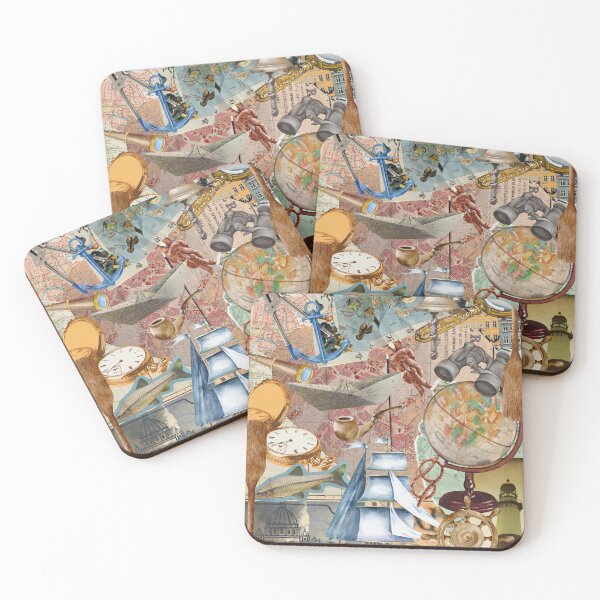 Item preview, Geography Collage designed and sold by Suzielie.