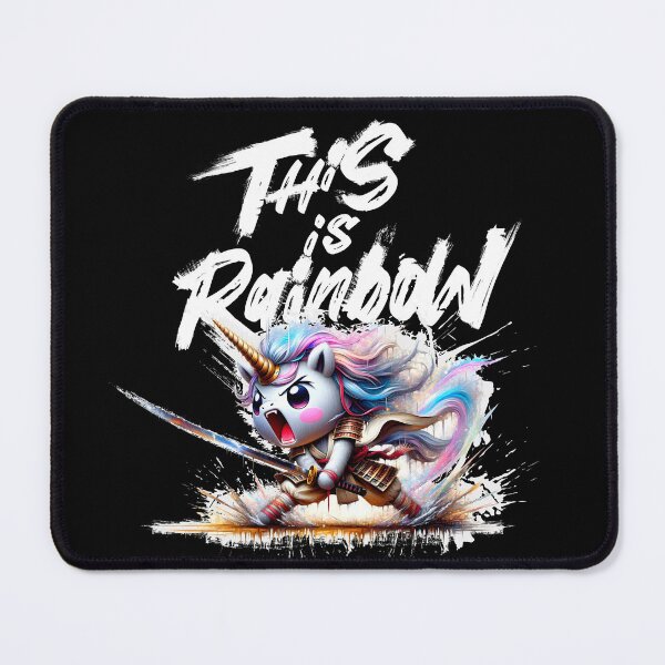Item preview, Unicorn Samurai, This is Rainbow designed and sold by Ninja-Cat-Corp.