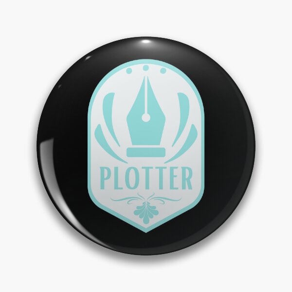 Item preview, Plotter Badge - Sky designed and sold by PlotBunnyHollow.