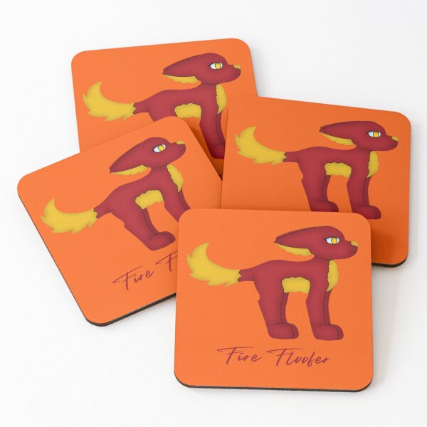 Item preview, Fire Floofer II by Mackenna Originals designed and sold by orangepopdes.