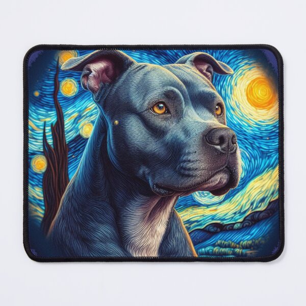 Item preview, Pitbull Starry Night designed and sold by 123ks.