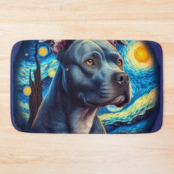 Item preview, Pitbull Starry Night designed and sold by 123ks.
