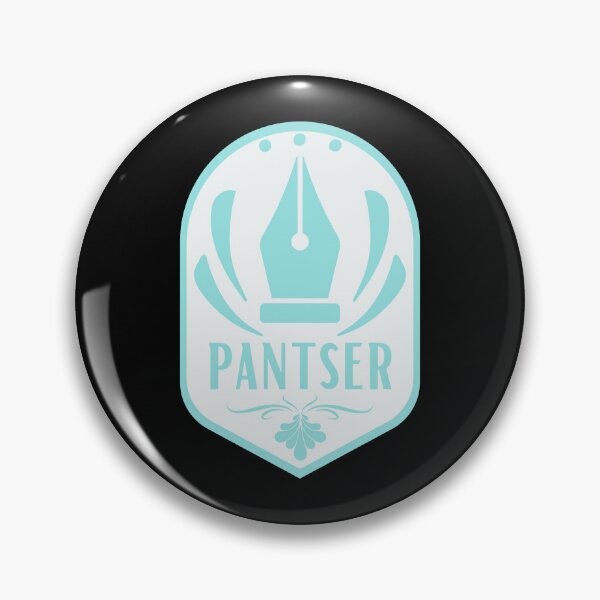Item preview, Pantser Badge - Sky designed and sold by PlotBunnyHollow.