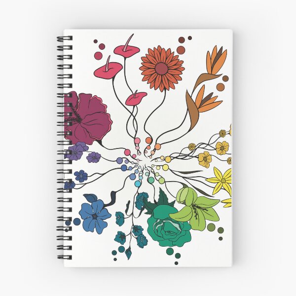 Item preview, Flower Color Wheel Design designed and sold by WolfysWorld.
