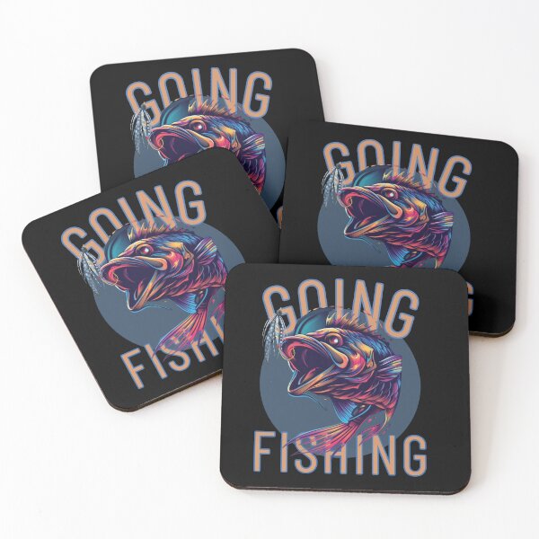 Item preview, Neon Splash Fishing Extravaganza - Multi-Product Design designed and sold by delohill.