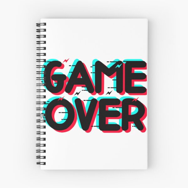 Item preview, Game over designed and sold by ShopMaxiDesigns.
