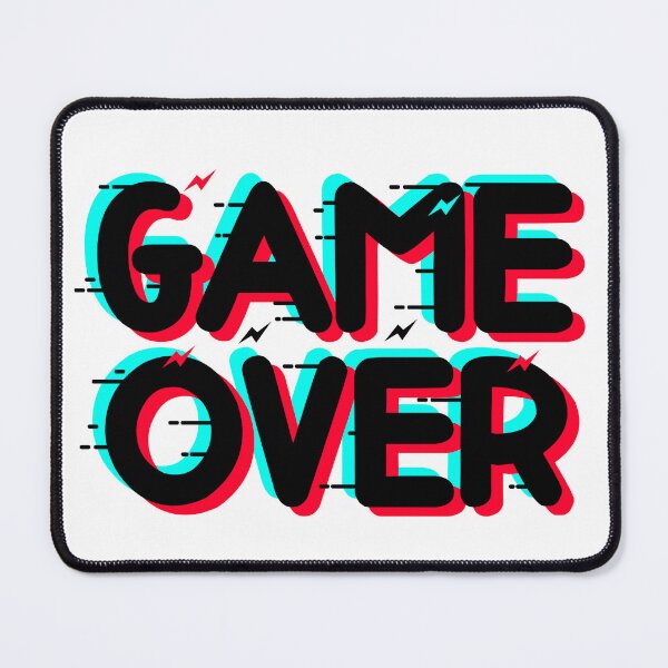 Item preview, Game over designed and sold by ShopMaxiDesigns.