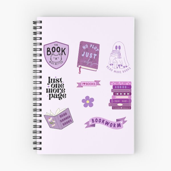 Item preview, Purple Bookish Pack designed and sold by Neadoodles.