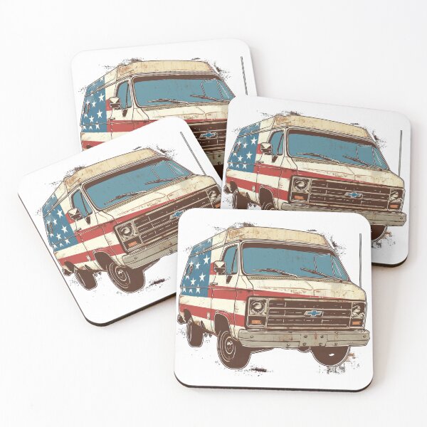 Item preview, Vintage Chevy Van designed and sold by Gearhead-VP.