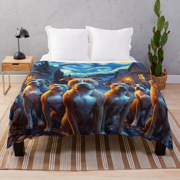 Item preview, Pitbulls Starry Night designed and sold by 123ks.