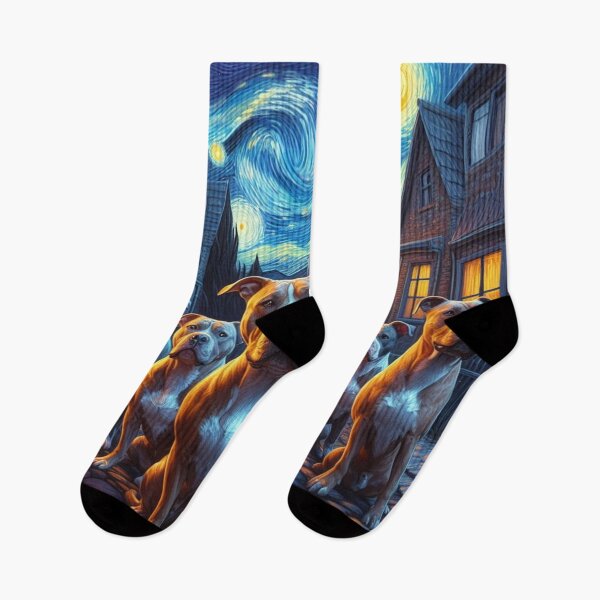 Item preview, Pitbulls Starry Night designed and sold by 123ks.