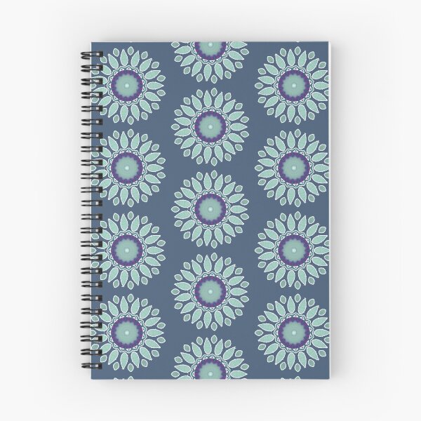 Item preview, Phycadelic Mint Blue Blooms designed and sold by HanliesArt.