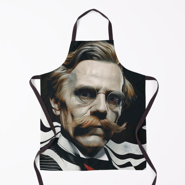 Item preview, Friedrich Nietzsche Trippy Op Art designed and sold by Mystikos Art.