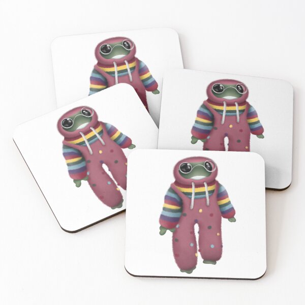 Item preview, Knitted Rainbow Froggy designed and sold by kennedysimpson4.