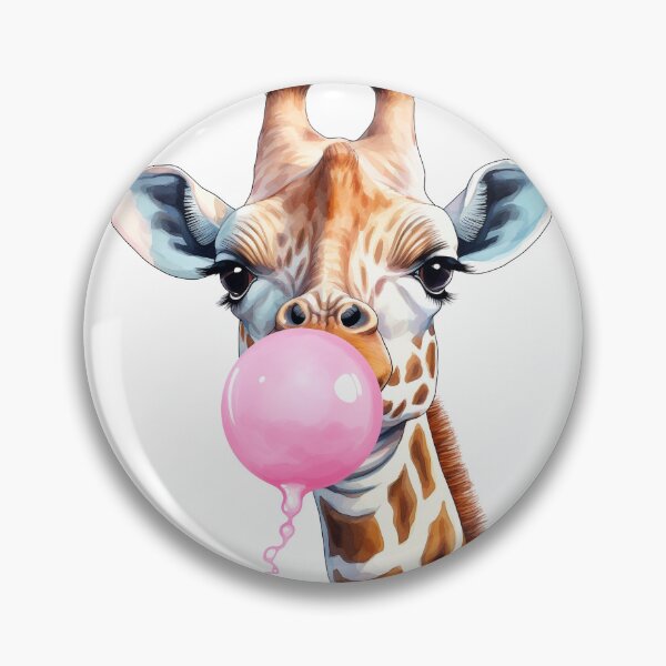 Item preview, giraffe with bubble gum designed and sold by TIA-shop.