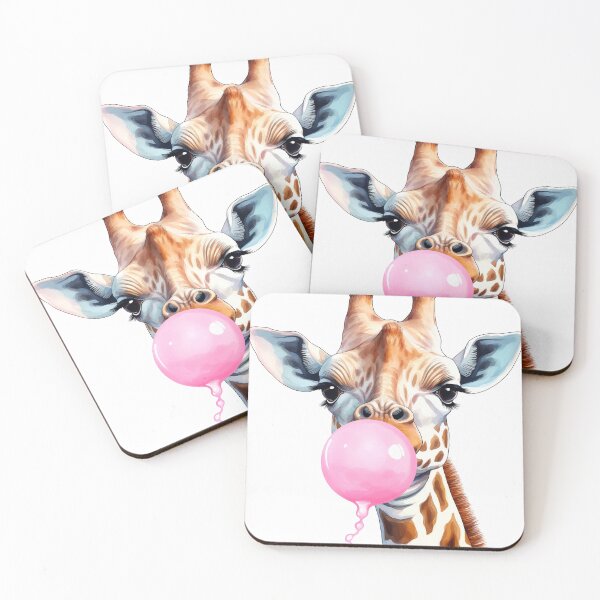 Item preview, giraffe with bubble gum designed and sold by TIA-shop.
