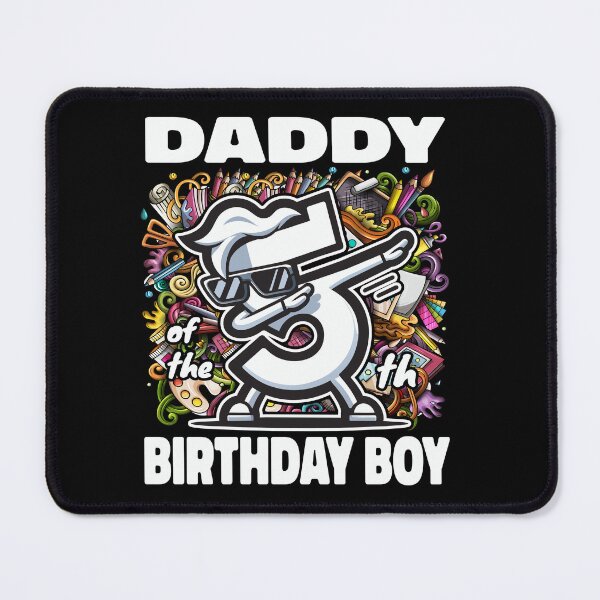 Item preview, Daddy of Dabbing Artists Kids Art 5th Birthday Boy designed and sold by Jungle Hub.