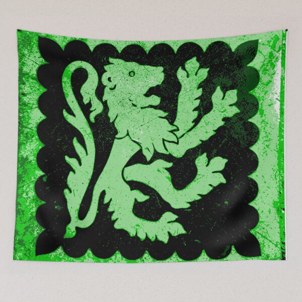 Item preview, Medieval lion in green designed and sold by SpectraScope.