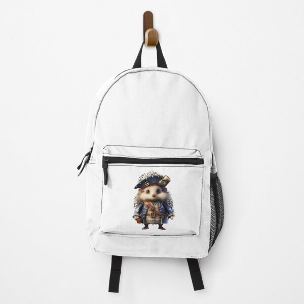 Item preview, Kawaii Hedgehog Pirate designed and sold by KawaiiArtStyle.