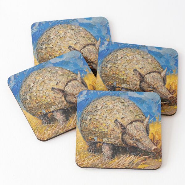 Item preview,  Armadillo | Painting in the style of Vincent van Gogh designed and sold by ComicsFactory.