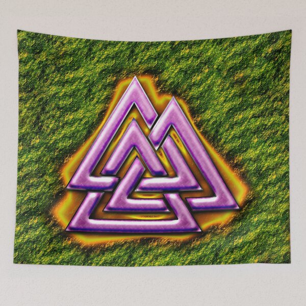 Aperçu de l'œuvre Valknut 14 créée et vendue par extramuros-cf.