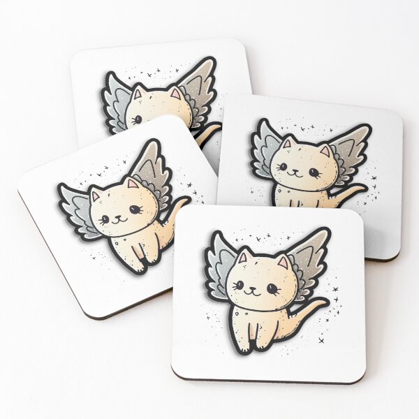 Item preview, cat with magic fairy wings designed and sold by TIA-shop.