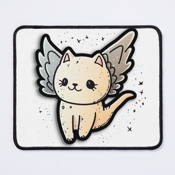 Item preview, cat with magic fairy wings designed and sold by TIA-shop.