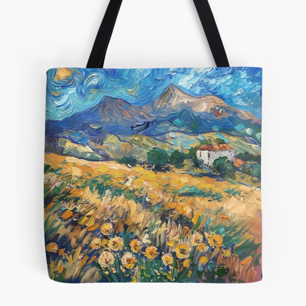 Item preview, Armenian landscape | Painting in the style of Vincent van Gogh designed and sold by ComicsFactory.