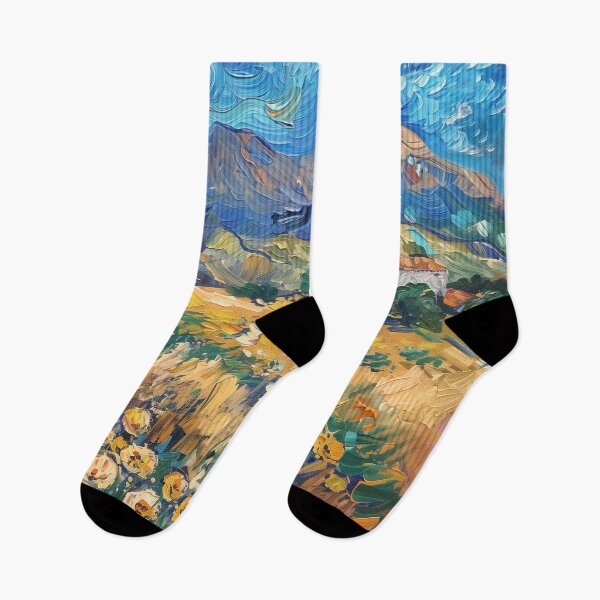 Item preview, Armenian landscape | Painting in the style of Vincent van Gogh designed and sold by ComicsFactory.